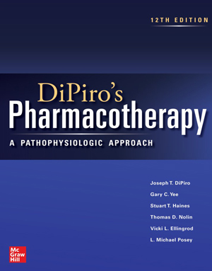 Download DiPiro's Pharmacotherapy: A Pathophysiologic Approach Twelfth Edition
